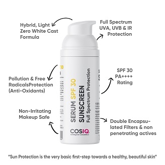 COSIQ SPF 30 Sunscreen Serum (PACK 2)